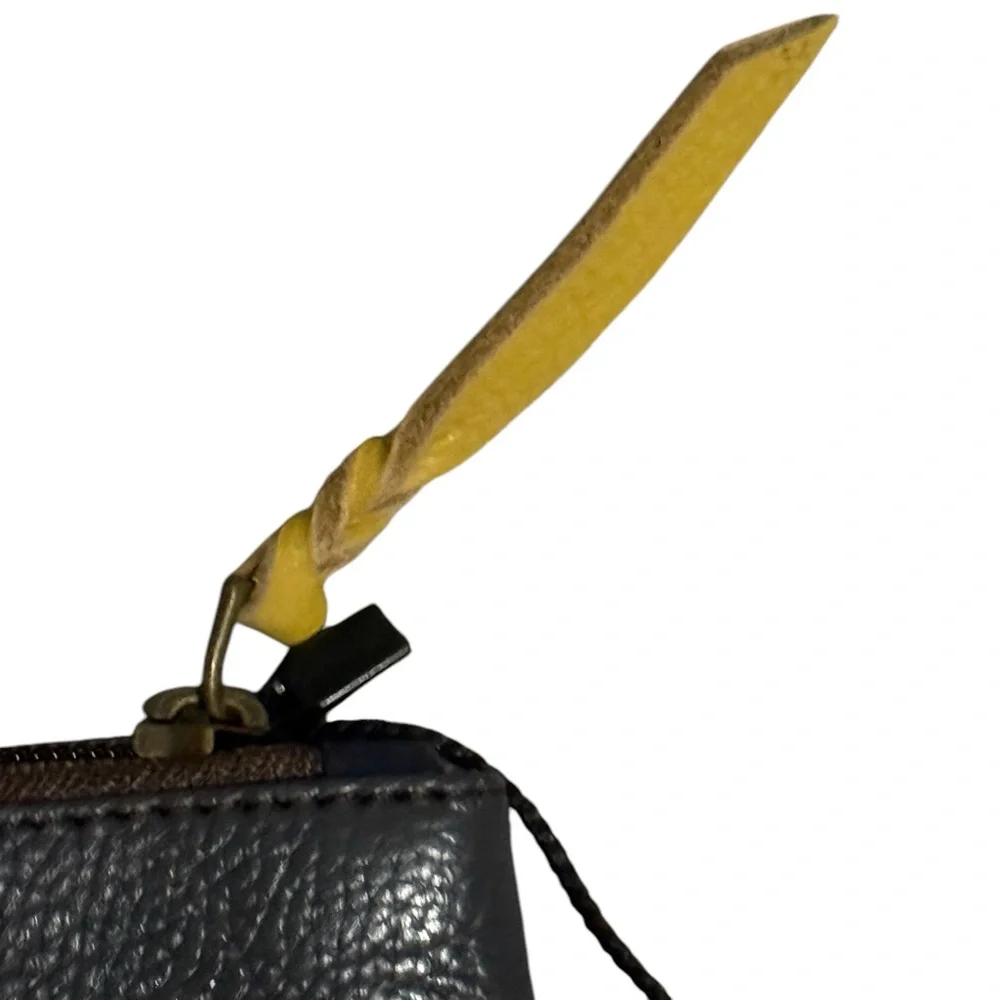 Soruka Small Leather Zip Pouch NWT - Picture 6 of 9